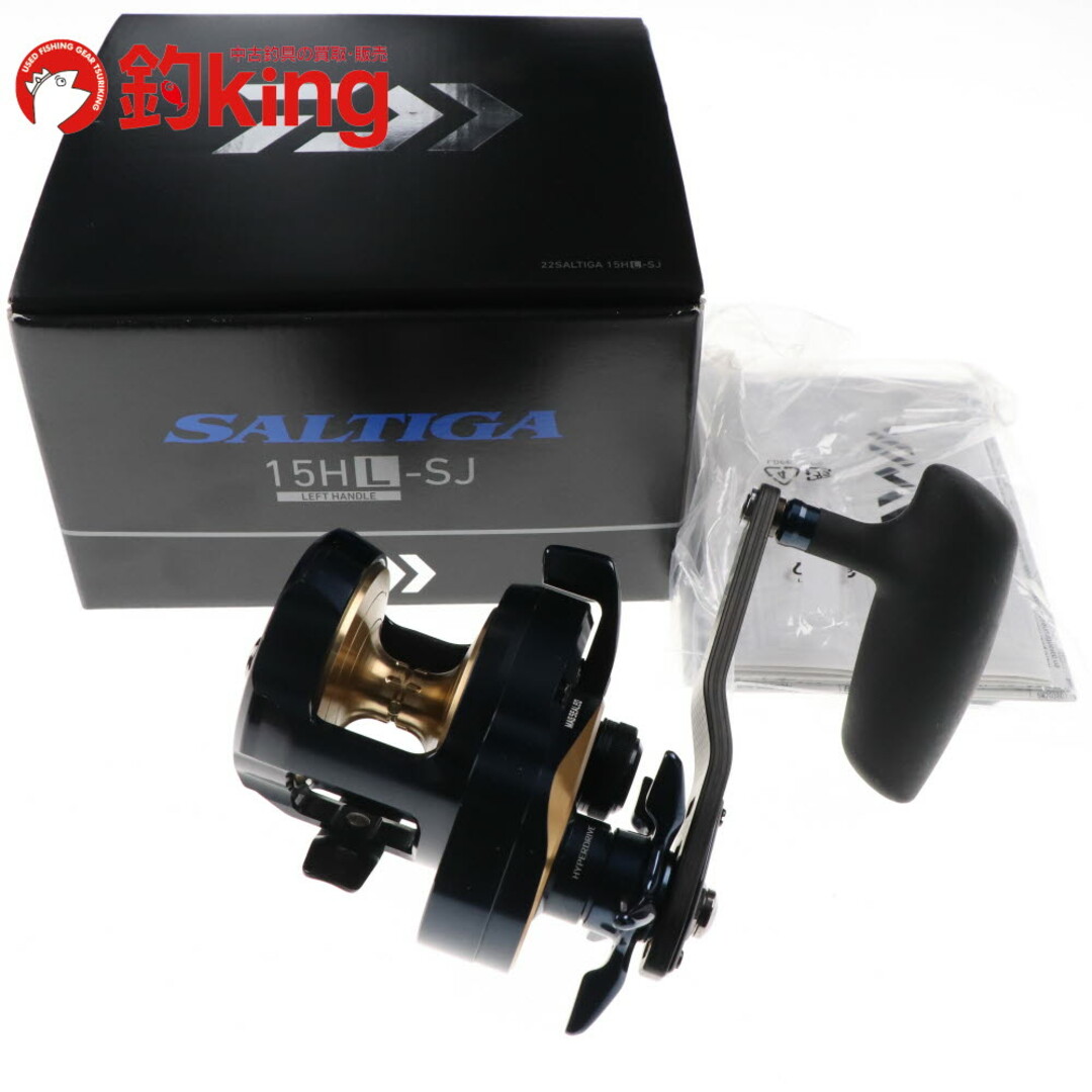 美品】 ダイワ 22 ソルティガ 15HL-SJ /SQ035M 美品】 ダイワ 22 ソルティガ 15HL-SJ /SQ035M