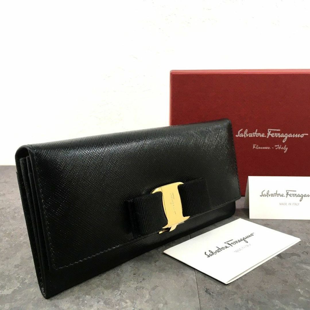 Salvatore Ferragamo - 送料込み! 未使用品 Ferragamo 長財布 Salvatore Ferragamo - 送料込み! 未使用品 Ferragamo 長財布