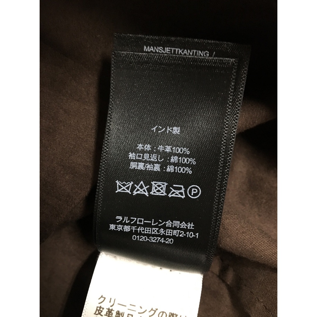 RRL - RRL LEATHER CAR COAT ダブルアールエル レザー カー RRL - RRL LEATHER CAR COAT ダブルアールエル レザー カー