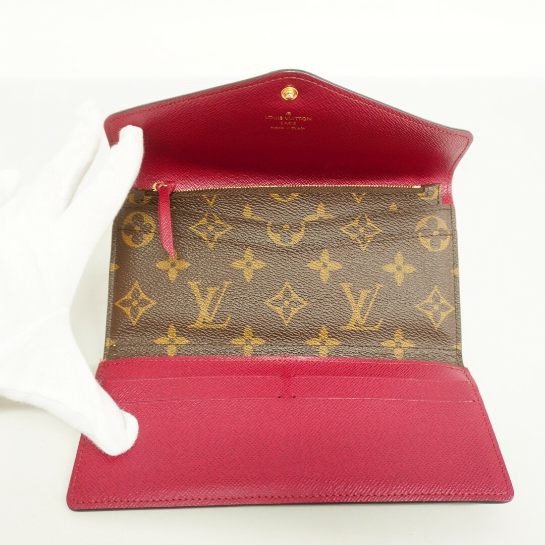 LOUIS VUITTON - 【5bd3884】ルイヴィトン 三つ折り長財布 モノグラム ポルトフォイユジョセフィーヌ M60708 ブラウン  フューシャ【中古】レディースの通販 by おたからやラクマ店｜ルイヴィトンならラクマ