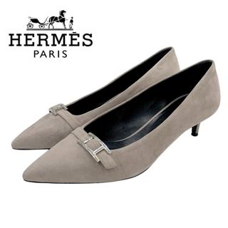 HERMES - エルメス HERMES パンプス 靴 シューズ スエード HERMES - エルメス HERMES パンプス 靴 シューズ スエード