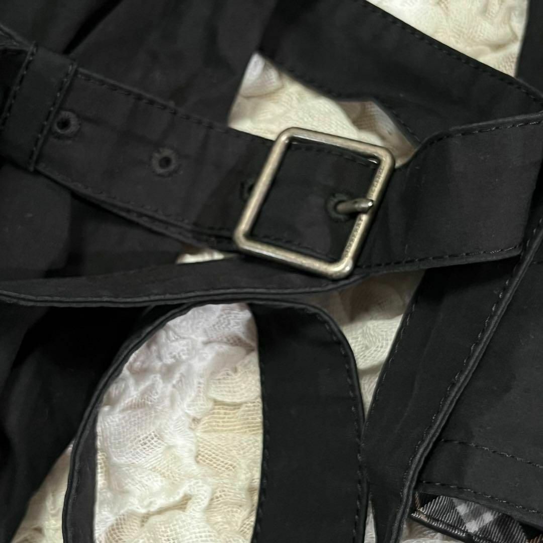 ベルト【Burberry バーバリーブルーレーベル】シャツワンピース チェック柄