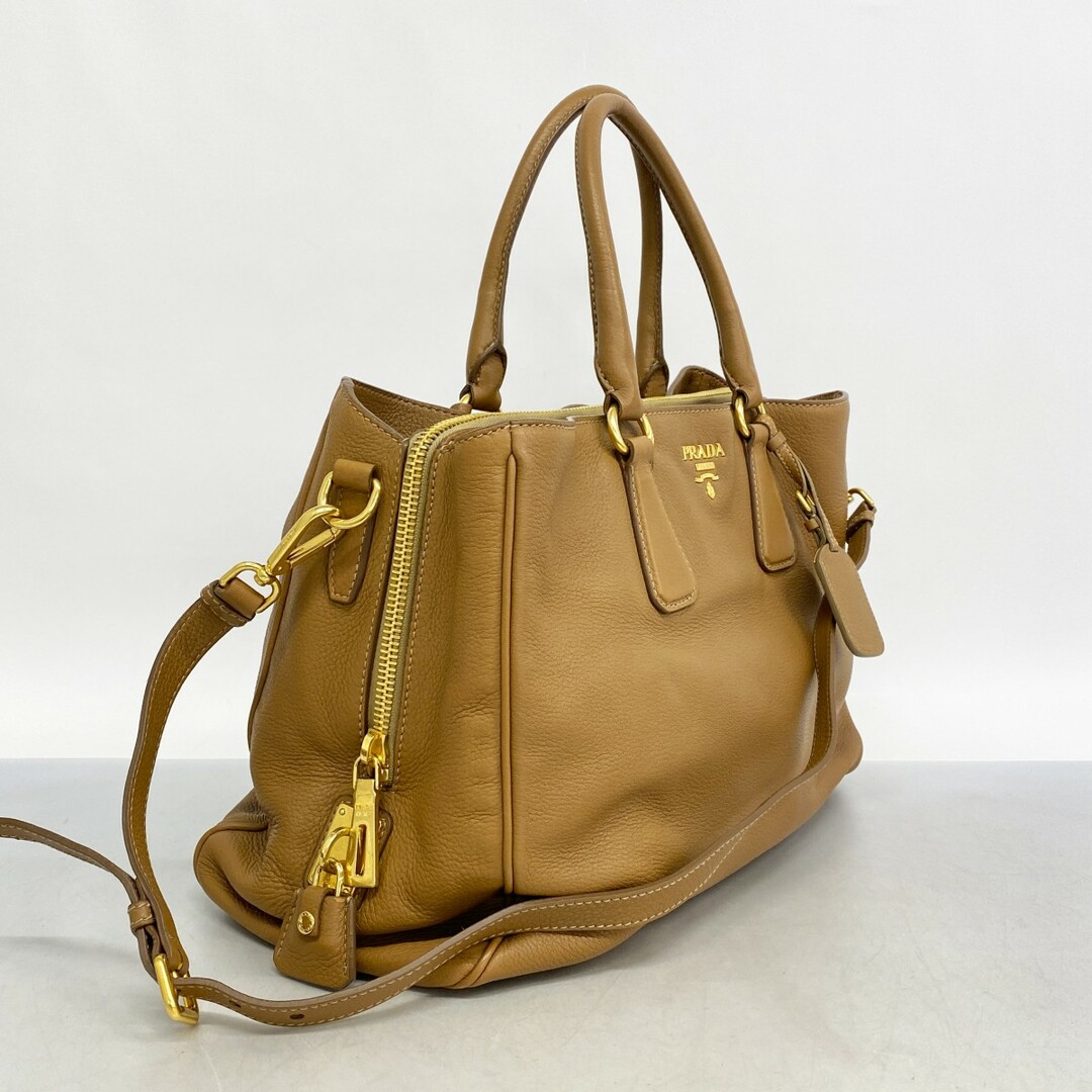 PRADA トートバッグ レディース レザー ゴールド - バッグ PRADA トートバッグ レディース レザー ゴールド - バッグ