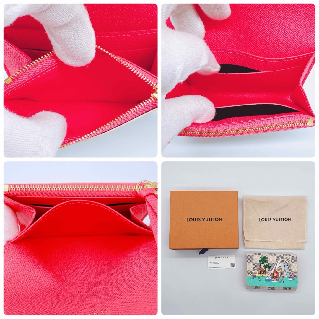 LOUIS VUITTON - ❤️限定品❤️LOUIS VUITTON ダミエ　アズール　ポルトモネ　ロザリ　財布