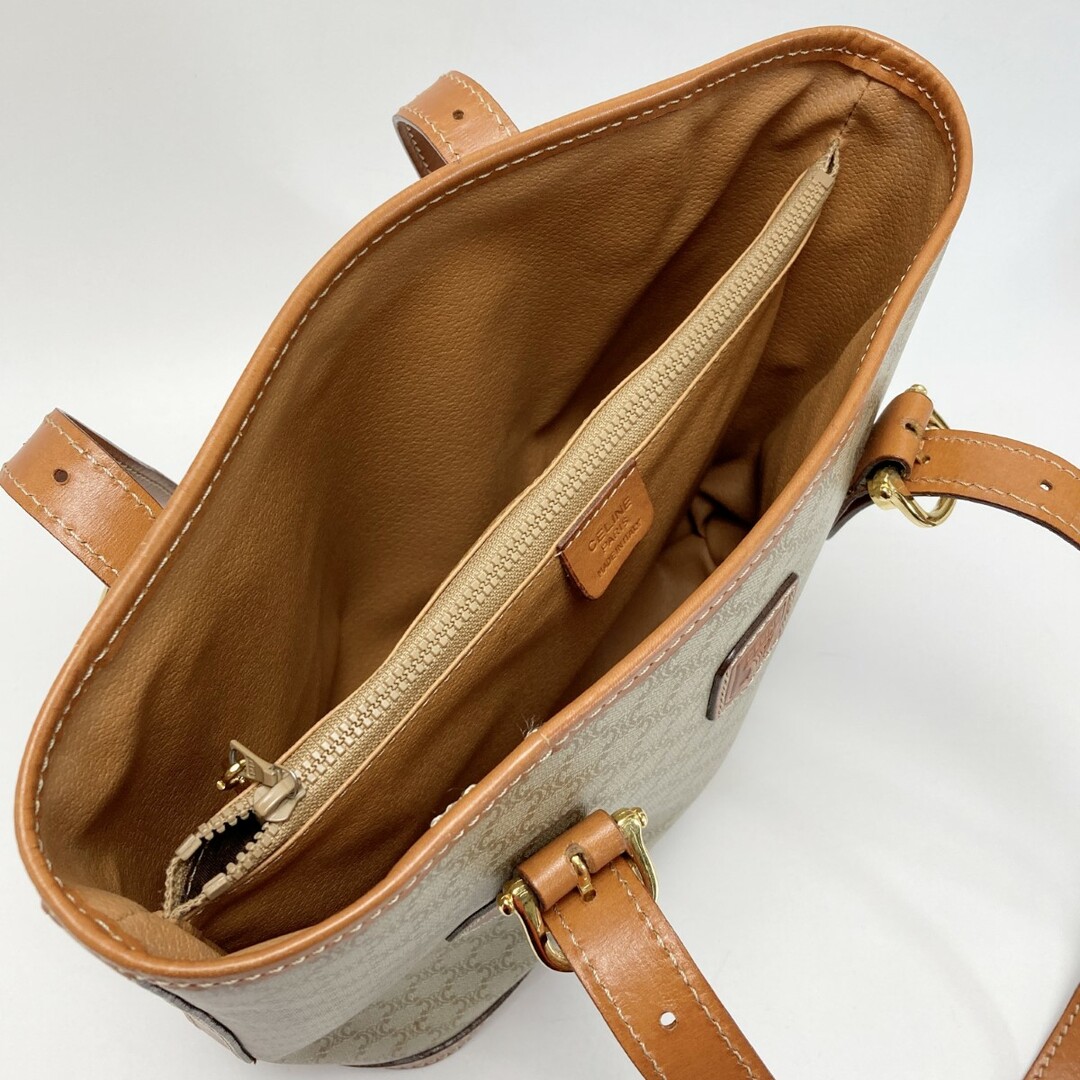 【激安アウトレット!】 セリーヌ CELINE マカダム トート ベージュ ショルダーバッグ バッグ