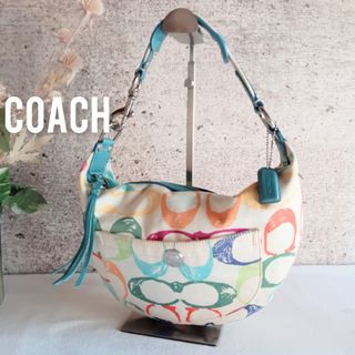 COACH(ショルダーバッグ ・ ブルー・ネイビー/青色系)のフリマ COACH(ショルダーバッグ ・ ブルー・ネイビー/青色系)のフリマ