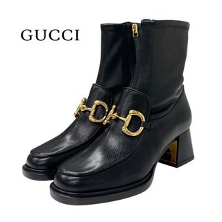 GUCCI - 【広尾店】グッチ GUCCI サイドゴアホースビットブーツ GUCCI - 【広尾店】グッチ GUCCI サイドゴアホースビットブーツ