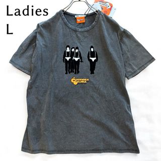 ザラ(ZARA)の【未使用タグ付き】時計じかけのオレンジ Tシャツ コラボ ヴィンテージ加工 L(Tシャツ(半袖/袖なし))