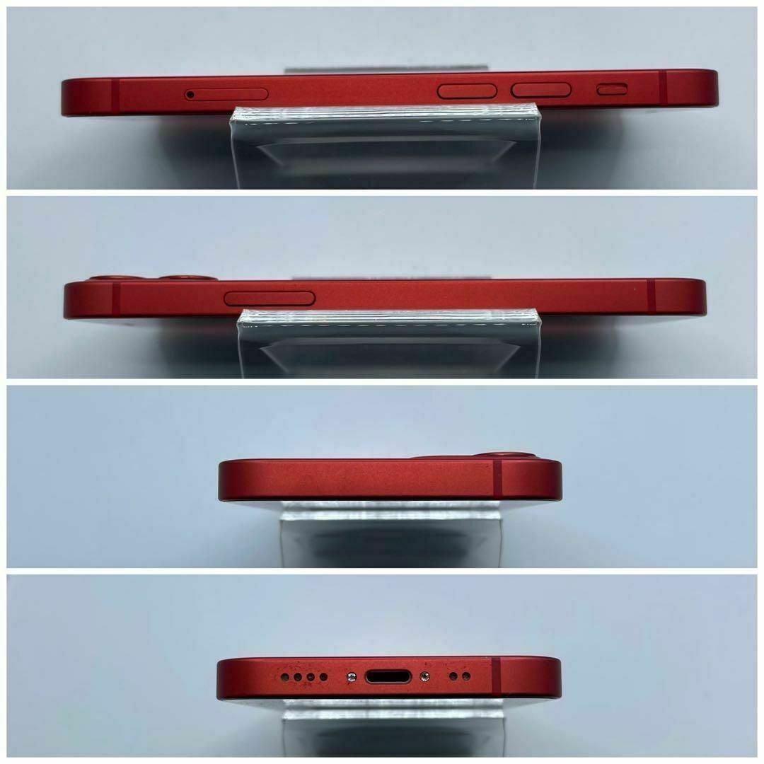 ◆超美品 iPhone 12 mini レッド 64 GB SIMフリー 本体 スマホ/家電/カメラのスマートフォン/携帯電話(スマートフォン本体)の商品写真