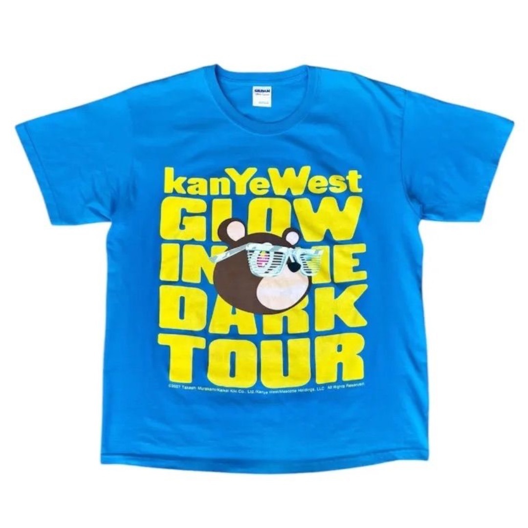 カニエ ウエスト Kanye West ◾️【 GLOW IN THE DARK TOUR Tshirt 】グロー イン ザ ダーク ツアー Tシャツ