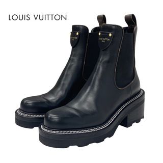LOUIS VUITTON - 【ルイヴィトン】編み上げ ロゴパッチ LOUIS VUITTON - 【ルイヴィトン】編み上げ ロゴパッチ