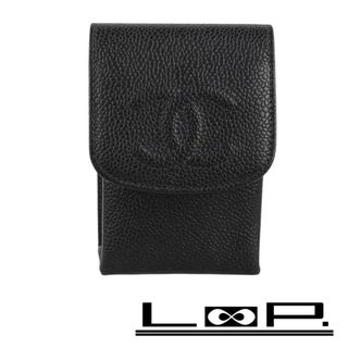 CHANEL - シャネル キャビアスキン メガネケース 眼鏡ケース CHANEL - シャネル キャビアスキン メガネケース 眼鏡ケース