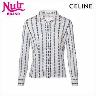 CELINE - CELINE セリーヌ フィービー期 バイカラー シャツ 長袖 CELINE - CELINE セリーヌ フィービー期 バイカラー シャツ 長袖