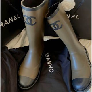 CHANEL - 新作2022/23 CHANEL シャネル レインブーツ36の通販 by CHANEL - 新作2022/23 CHANEL シャネル レインブーツ36の通販 by