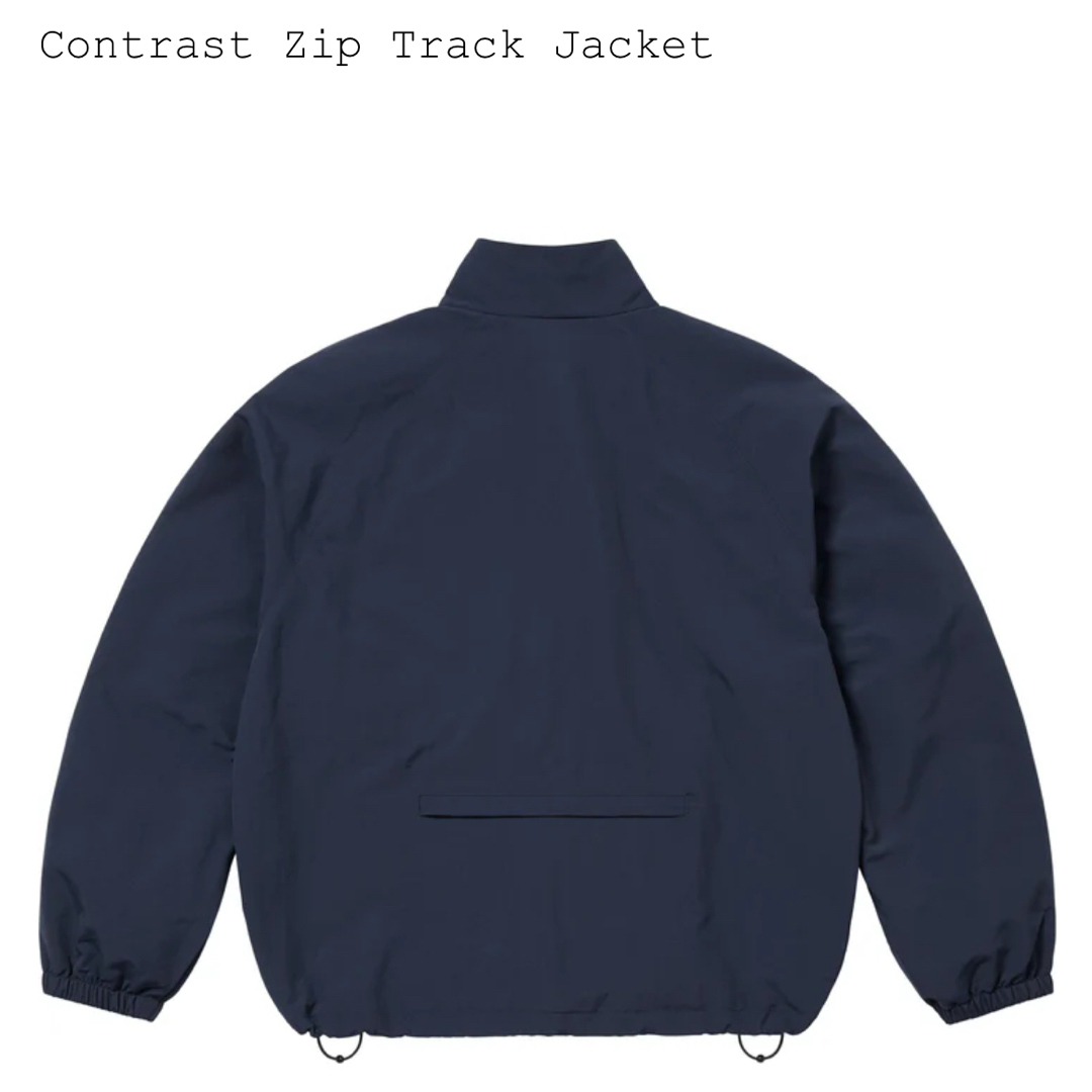 Supreme - 【 supreme 25SS】Contrast Zip Track Jacketの通販 Supreme - 【 supreme 25SS】Contrast Zip Track Jacketの通販