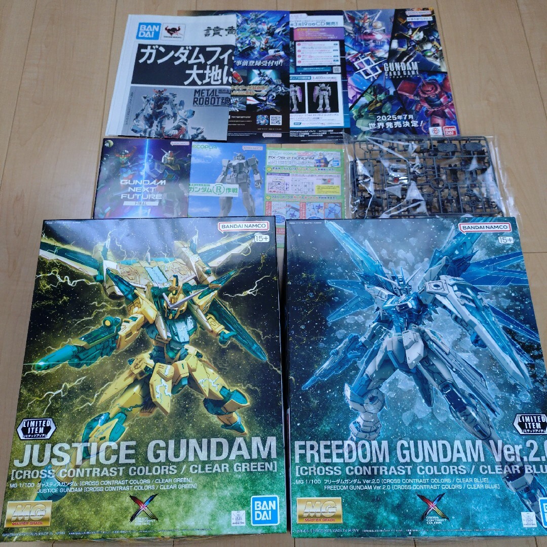 MG 1/100 フリーダムガ ン ダ ム Ver.2.0 [CROSS CONTRAST MG 1/100 フリーダムガ ン ダ ム Ver.2.0 [CROSS CONTRAST