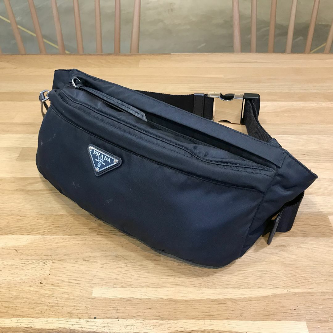 PRADA - 良品 プラダ ボディバッグ ウエストバッグ ナイロン PRADA - 良品 プラダ ボディバッグ ウエストバッグ ナイロン