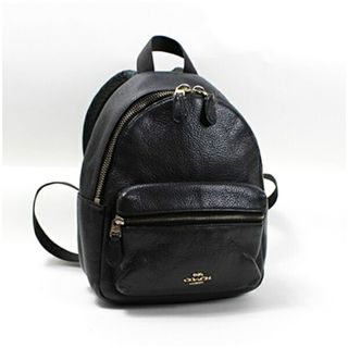 COACH - coach コーチ リュックサック 茶 シグネチャー PVC COACH - coach コーチ リュックサック 茶 シグネチャー PVC