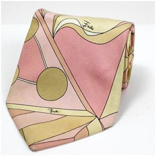 エミリオプッチ シルク ネクタイ 中古 Bランク EMILLIO PUCCI | メンズ ビジネス  【ネコポス送料無料】(ネクタイ)