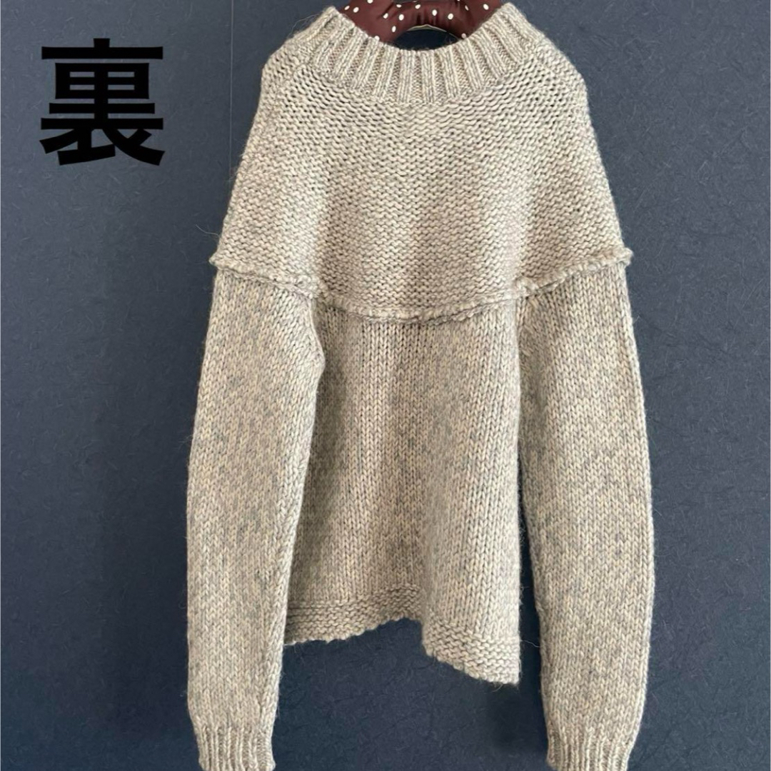 海外通販サイト ブランド ビュルデサボン savon de bulle アルパカ グレー セーター ニット トップス