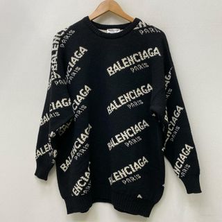 BALENCIAGA - バレンシアガ ニットセーター ウール×ポリエステル BALENCIAGA - バレンシアガ ニットセーター ウール×ポリエステル