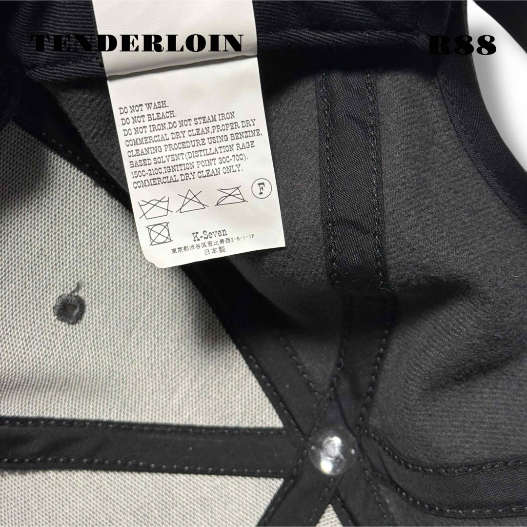 TENDERLOIN(テンダーロイン)の希少品！ TENDERLOIN トラッカー キャップ Tロゴ チャコール グレー メンズの帽子(キャップ)の商品写真