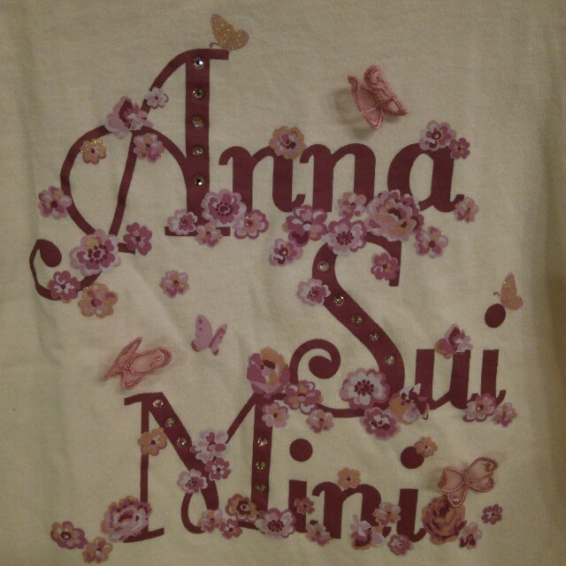 ANNA SUI mini(アナスイミニ)の☆専用購入NG☆【ANNA SUI MINI アナスイミニ】110cm  キッズ/ベビー/マタニティのキッズ服女の子用(90cm~)(Tシャツ/カットソー)の商品写真