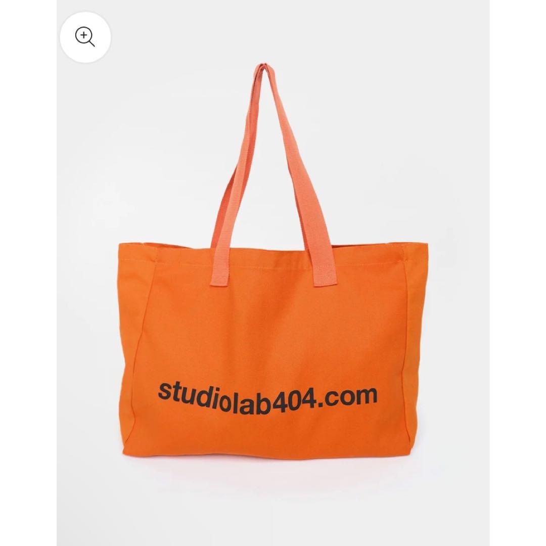 studiolab404 Canvas Tote Bag/Orange トート
