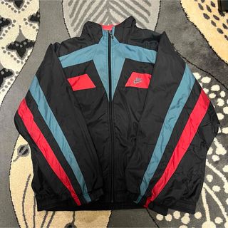 NIKE - NIKE ナイキ ナイロンジャケット レッド 白タグ トラック NIKE - NIKE ナイキ ナイロンジャケット レッド 白タグ トラック