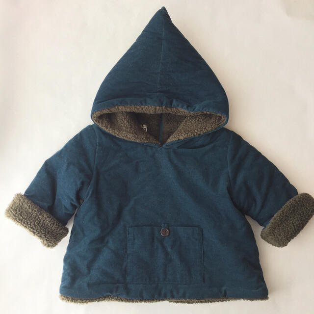 未使用に近いです!BONTON ボントン 小人コートボアコート サイズ2 90 未使用に近いです!BONTON ボントン 小人コートボアコート サイズ2 90