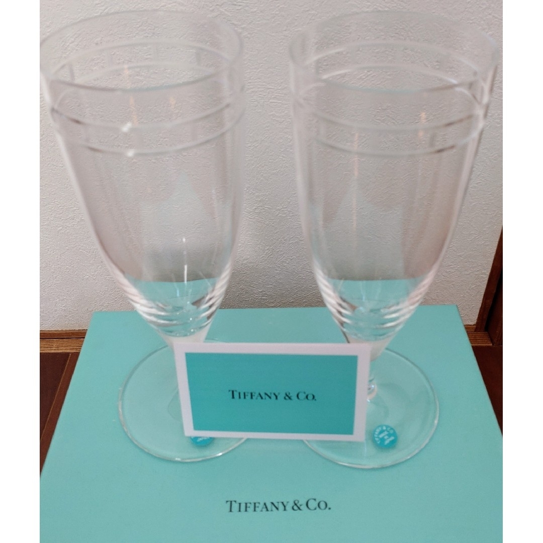 楽天市場】TIFFANY&Co. ティファニー アトラス ピルスナー ペアグラス ビアグラス ビールグラス 2個セット クリスタル ガラス製 【中古】  : Blumin 楽天市場店