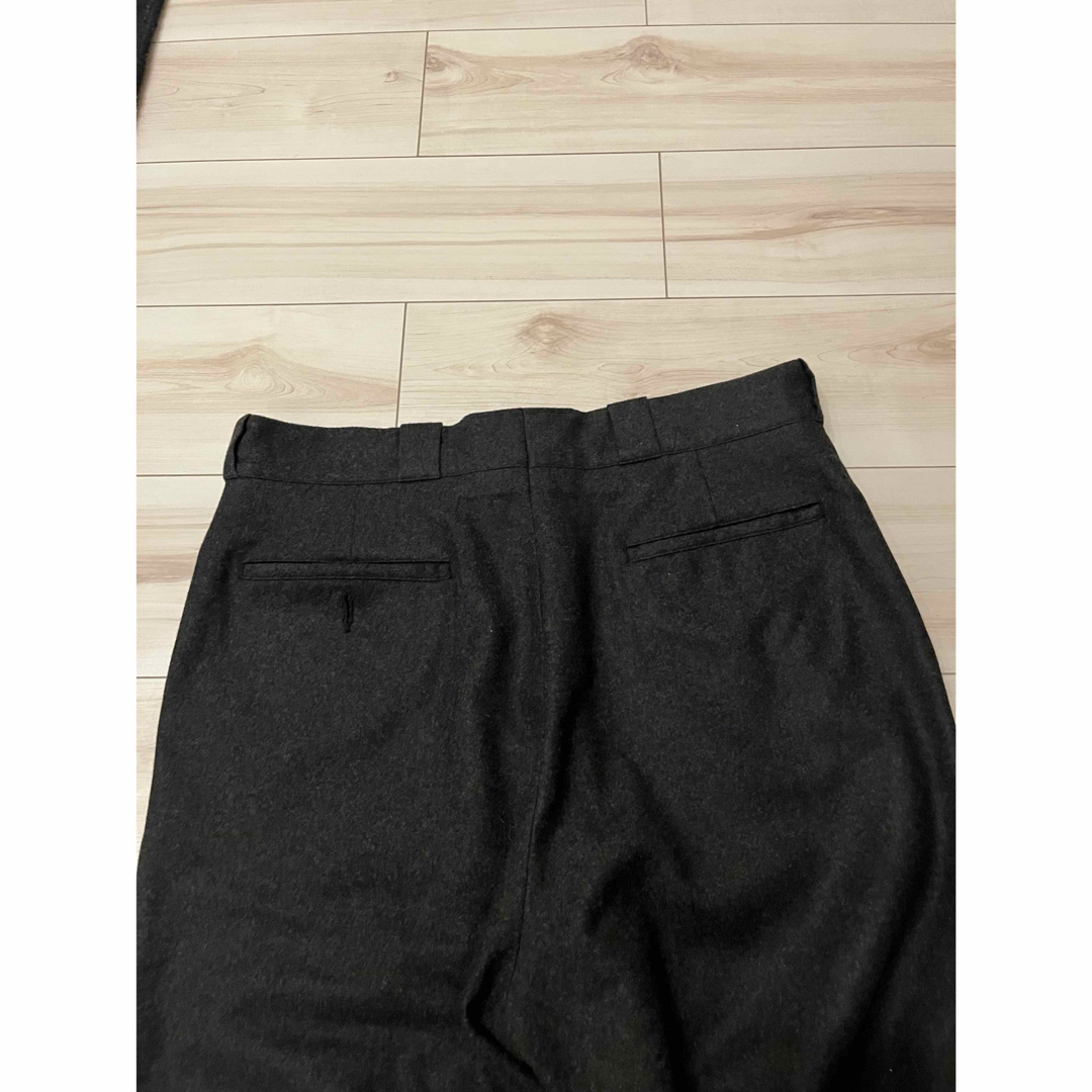 COMOLI - COMOLI 24AW ウールフラノパンツ A03-03022 の通販 by COMOLI - COMOLI 24AW ウールフラノパンツ A03-03022 の通販 by