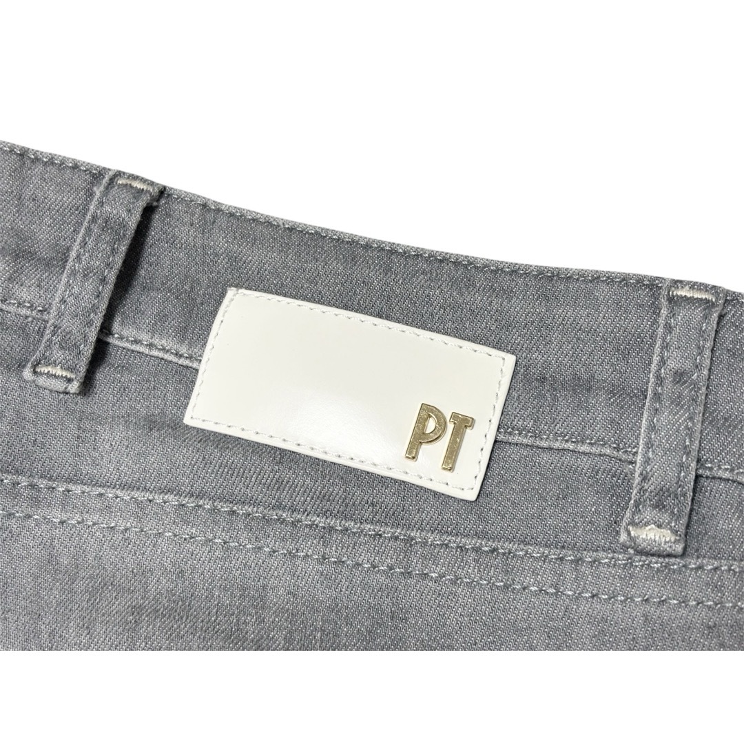 J6341美品 PT torino DENIM ストレッチパンツ グレー系 32 J6341美品 PT torino DENIM ストレッチパンツ グレー系 32
