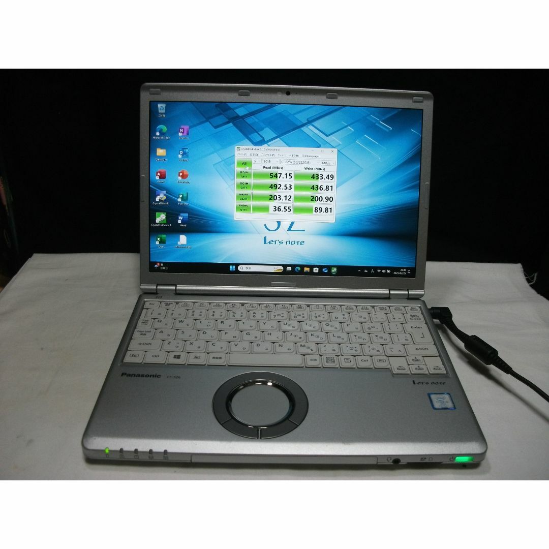 ノートPC Panasonic - Win11 Let'snote CF-SZ6/8GB+SSD256(413)