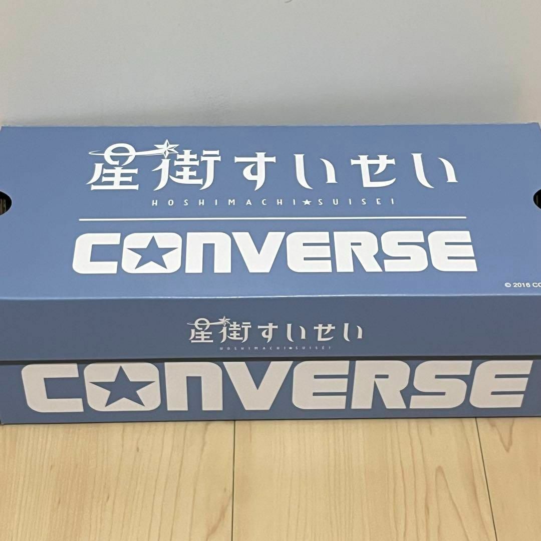 CONVERSE - 新品24cm/星街すいせい x コンバース オールスター CONVERSE - 新品24cm/星街すいせい x コンバース オールスター