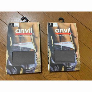 アンビル(Anvil)のanvil ボクサーパンツ 新品 2枚セット Lサイズ(ボクサーパンツ)