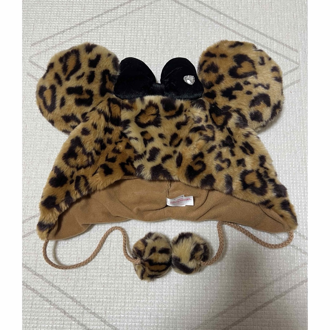 Disney - ディズニー　被り物　ヒョウ柄