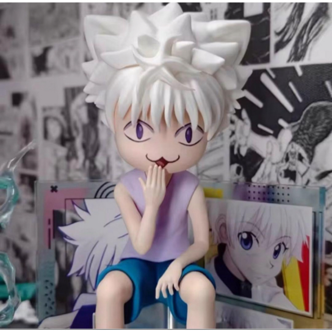 HUNTER×HUNTER ぬーどるストッパー キルア 猫目 お座りの通販 by HUNTER×HUNTER ぬーどるストッパー キルア 猫目 お座りの通販 by