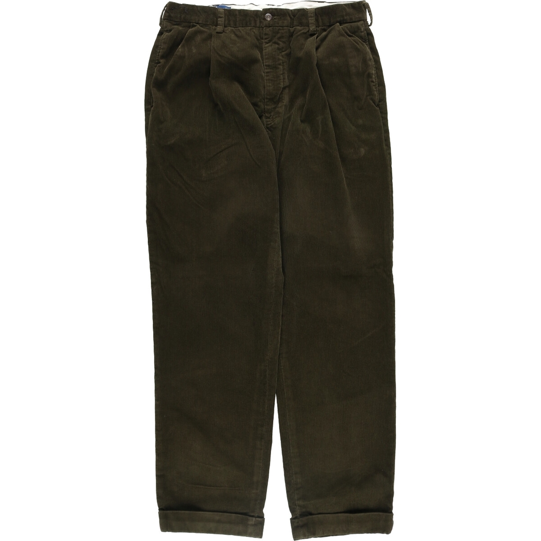 Ralph Lauren - 古着 ラルフローレン Ralph Lauren POLO by Ralph Lauren HAMMOND PANT ツータック コーデュロイパンツ メンズw34相当 /eaa522778