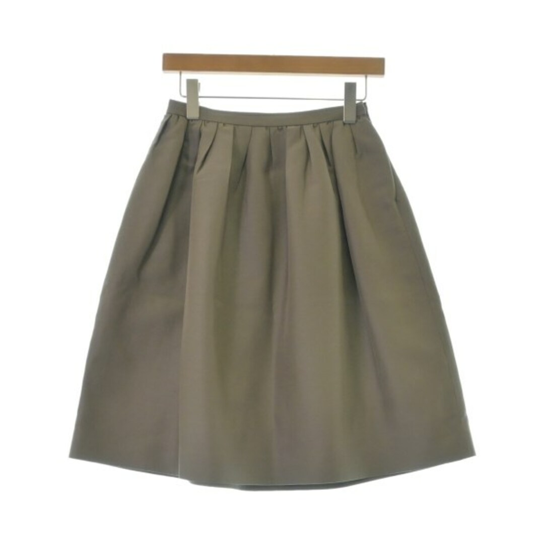 FOXEY - FOXEY フォクシー ひざ丈スカート 38(S位) 茶系 【古着】【中古】