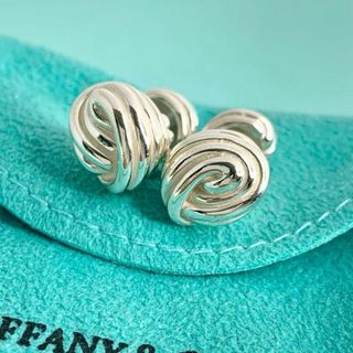 Tiffany & Co. - オールドティファニー ツイスト ノット カフス Tiffany & Co. - オールドティファニー ツイスト ノット カフス