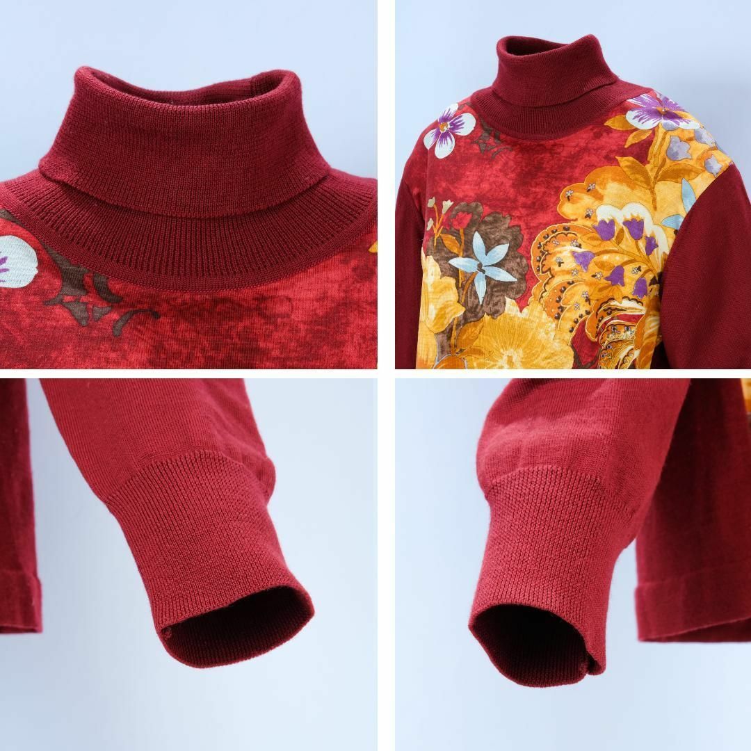 LEONARD - 美品✨レオナール シルク混 ハイネック 長袖 ニット LEONARD - 美品✨レオナール シルク混 ハイネック 長袖 ニット