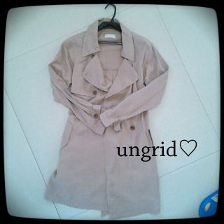 アングリッド(Ungrid)のungrid♡ﾙｰｽﾞﾄﾚﾝﾁ(トレンチコート)