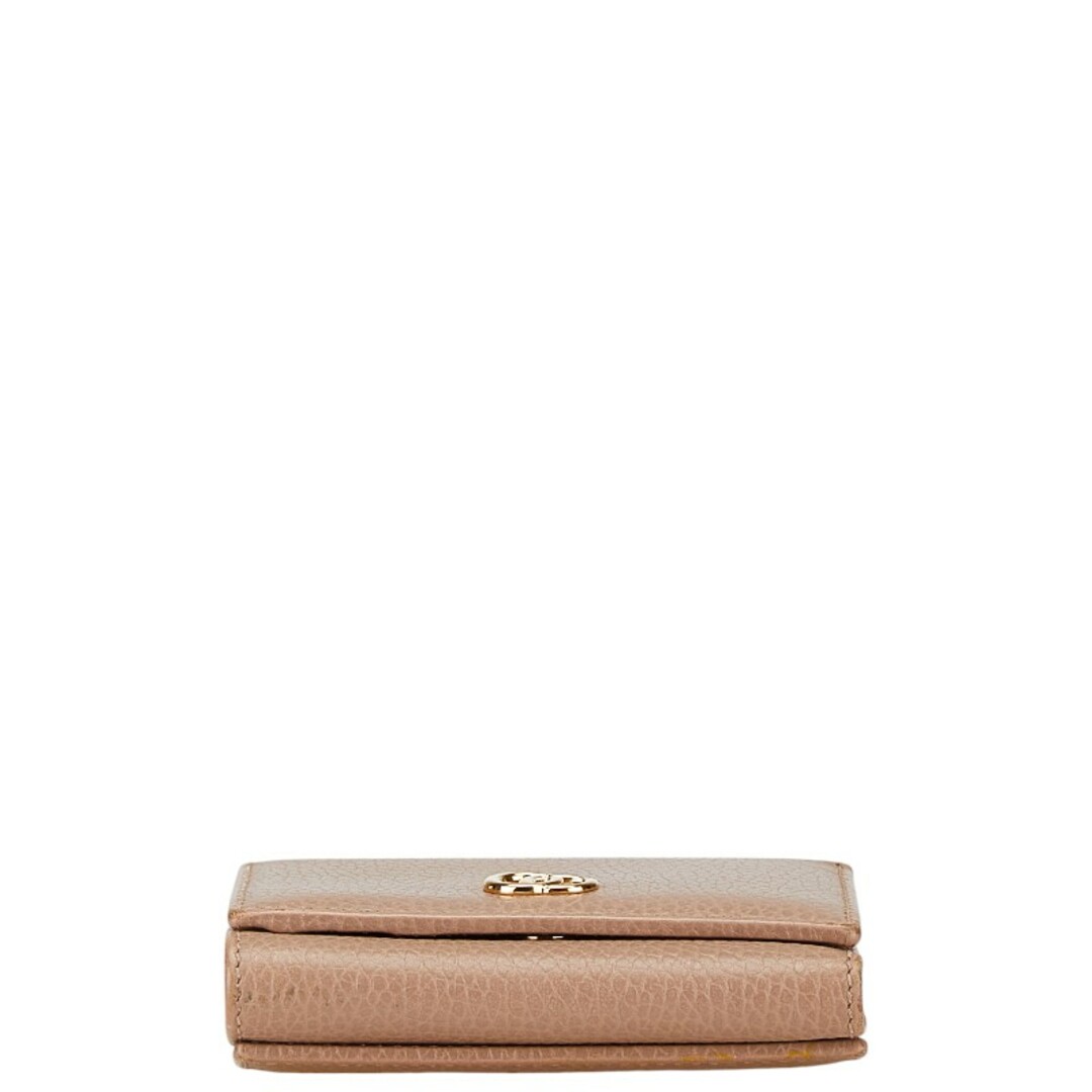 グッチ プチマーモント ダブルG コンパクトウォレット 474746 レザー レディース GUCCI 【1-0194711】