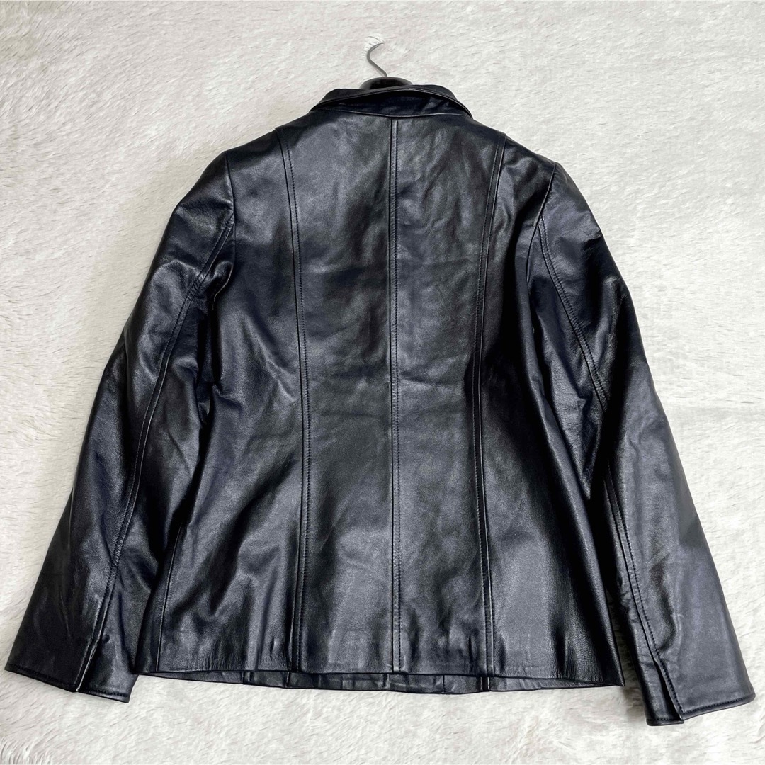 オンラインショップ】 BALMAIN レザー ライダース ラムレザー オンラインショップ】 BALMAIN レザー ライダース ラムレザー