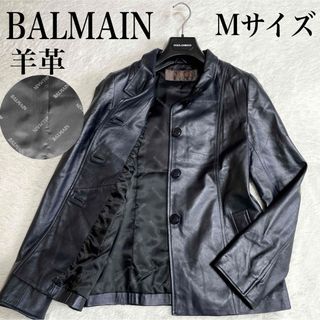 BALMAIN - 新品 希少 BALMAIN×H&M ライダース ジャケット 羊皮 BALMAIN - 新品 希少 BALMAIN×H&M ライダース ジャケット 羊皮
