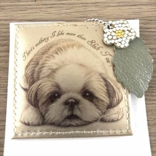 ⭐️シーズー ミラーチャーム 鏡 バッグチャーム シーズー好きの方へ(日用品/生活雑貨)