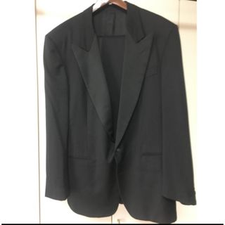 エルメネジルドゼニア(Ermenegildo Zegna)のエルメネジルド ゼニア ブラック タキシードスーツ L〜XL (セットアップ)