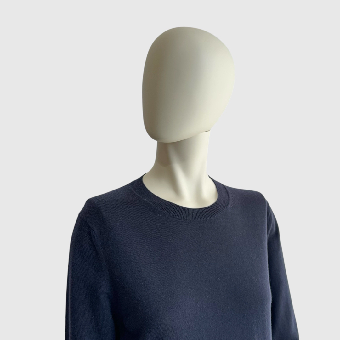 CELINE - CELINE セリーヌ ニット ネイビー セーター レディース CELINE - CELINE セリーヌ ニット ネイビー セーター レディース