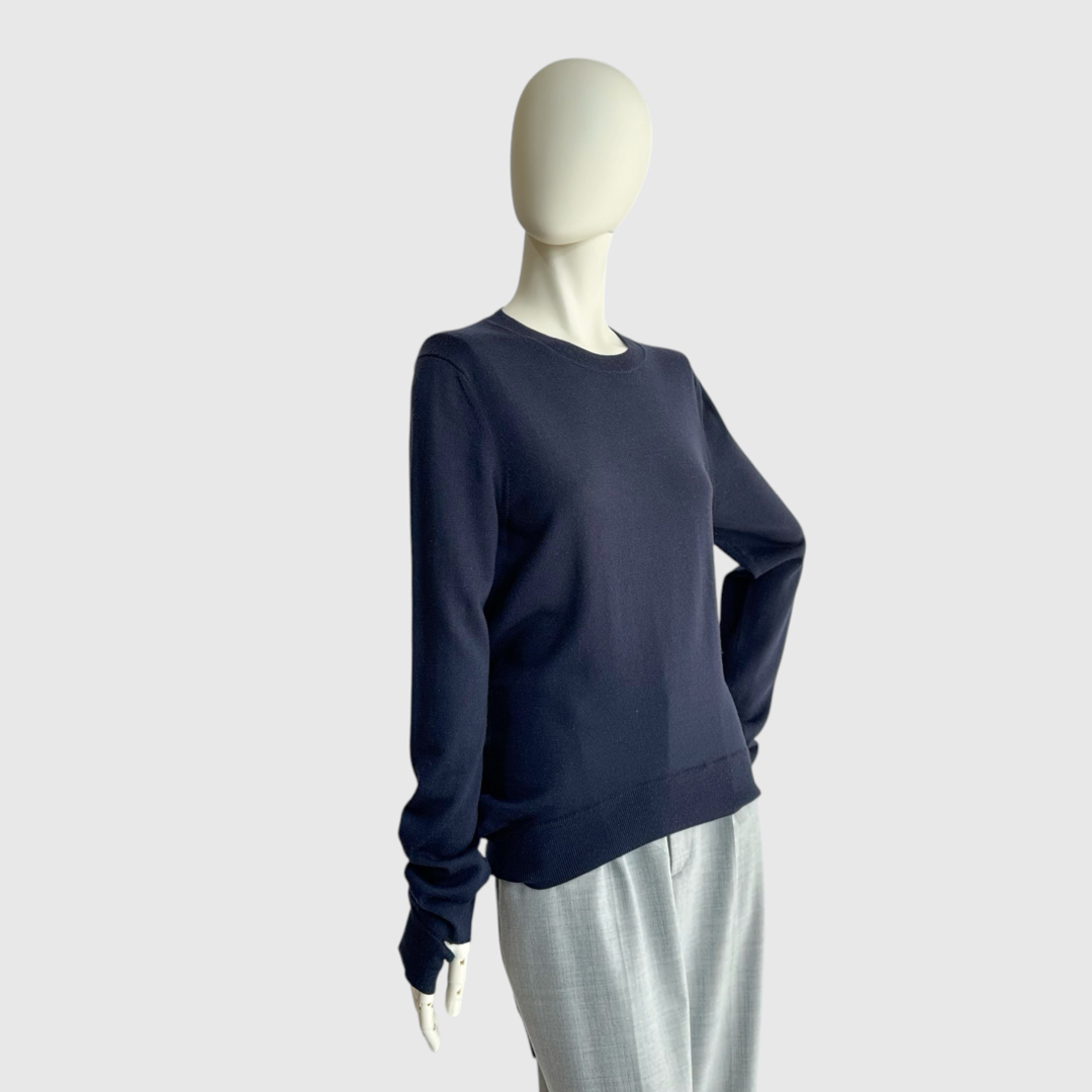 CELINE - CELINE セリーヌ ニット ネイビー セーター レディース CELINE - CELINE セリーヌ ニット ネイビー セーター レディース